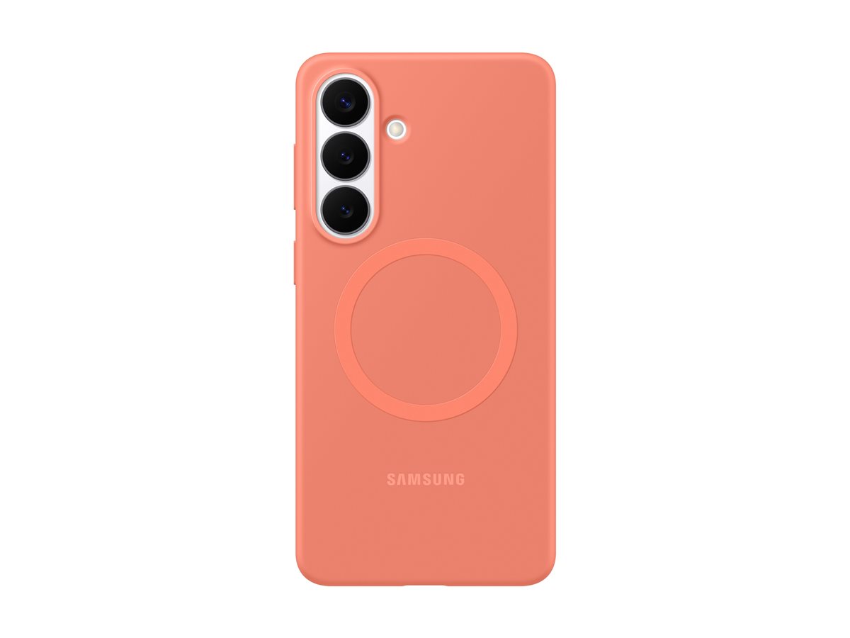 Capa de Silicone Magnética Samsung Galaxy S26+ Vermelho Coral EF-ES947 - Imagem 2