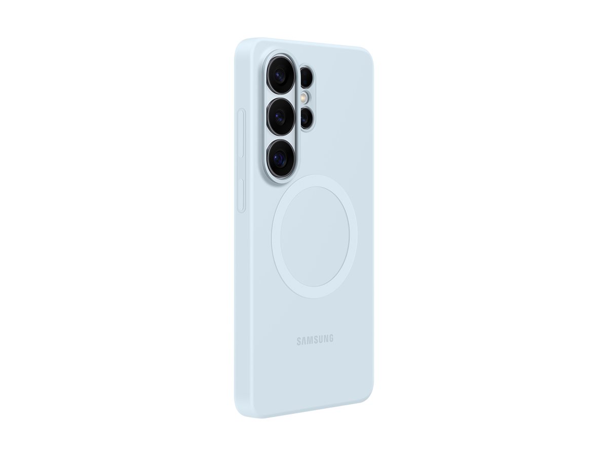 Capa Magnética de Silicone Samsung para Galaxy S26 Ultra Azul Celeste EF-ES948