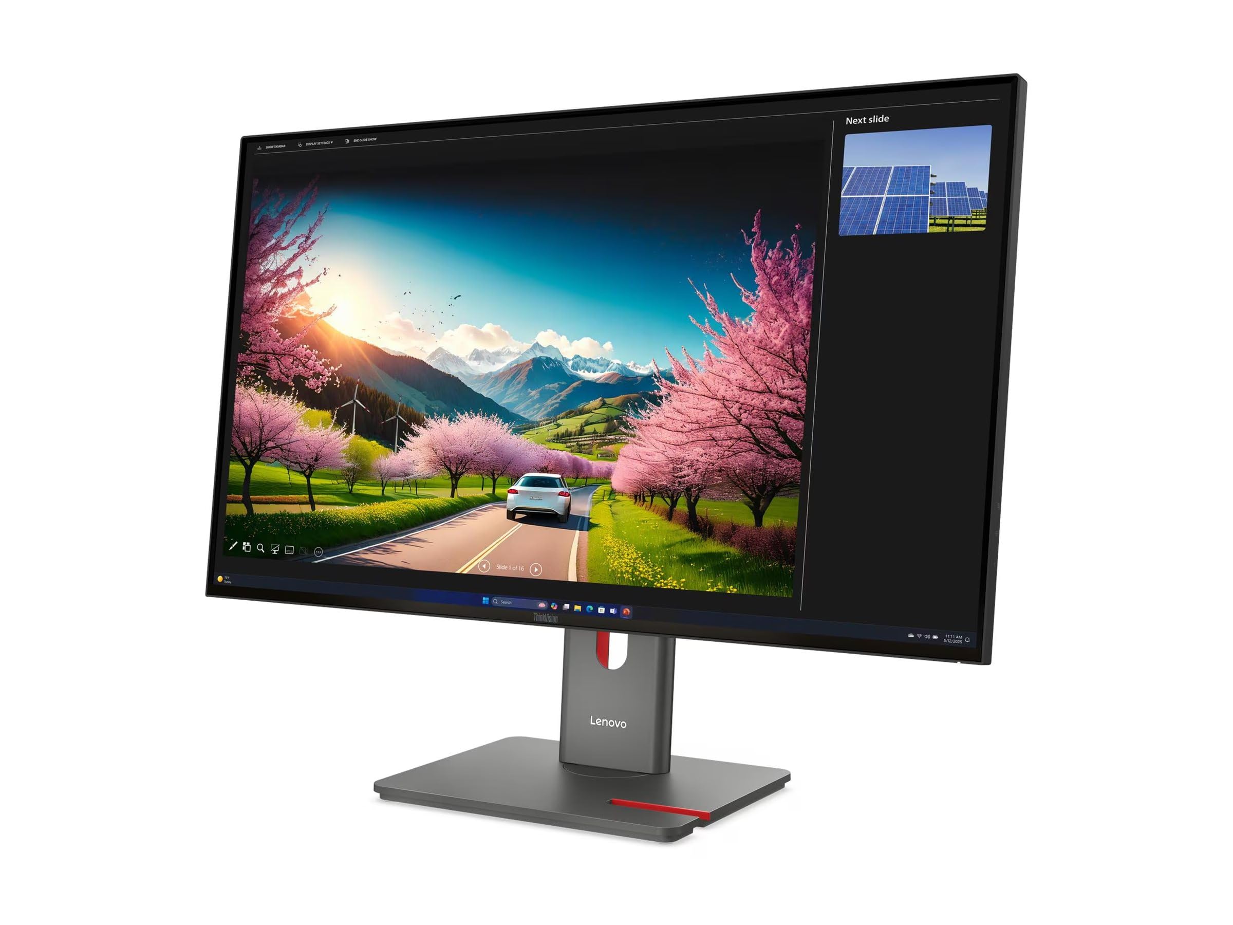 Monitor LENOVO ThinkVision P32UD-40 31.5" 4K UHD 120Hz IPS HDR10 Thunderbolt 4 USB-C Preto