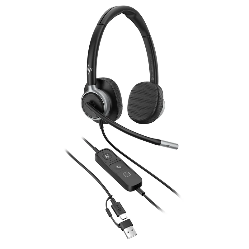 Auscultadores com Microfone HP Poly Mission 625 Estéreo USB com Fio - Imagem 3