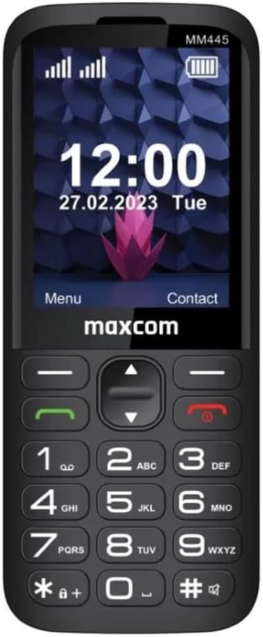 Telemóvel MaxCom Comfort MM445 4G Dual SIM 2.7" Botão SOS ICE USB-C Preto - Imagem 2
