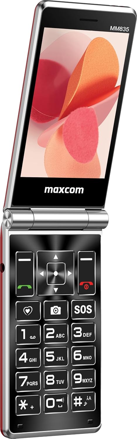 Telemóvel Maxcom MM835 Comfort 4G Vermelho - Imagem 2