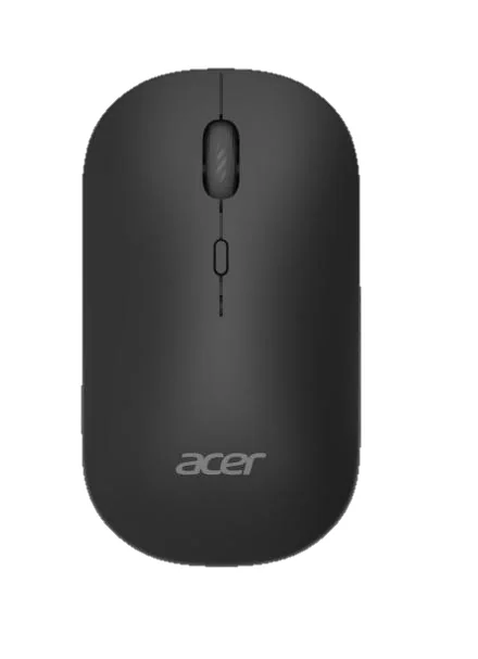 Rato Acer AMR130 Sem Fios Dual Mode 2.4GHz e Bluetooth 5.2 4 Botões Preto