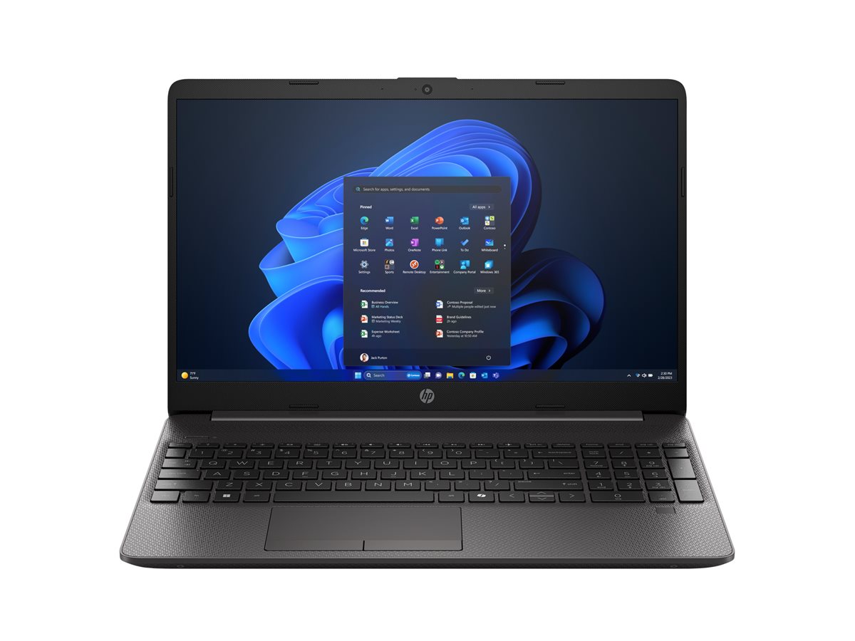 Portátil HP 250R G9 15.6" Full HD Intel Core 3 100U 8GB 256GB SSD NVMe Windows 11 Home Prata Cinza Escuro Teclado PT - Imagem 5