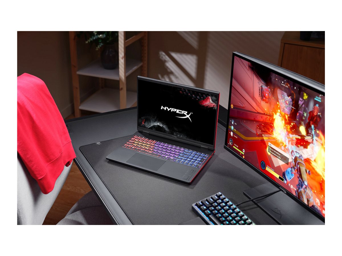 Portátil HP HyperX OMEN 15-gb0013npx 15.3" 2K 165Hz AMD Ryzen 5 16GB 512GB SSD RTX 5050 8GB Preto Sombreado - Imagem 8