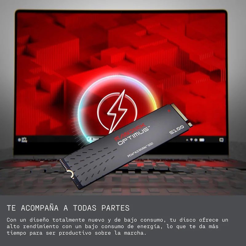 SSD NVMe SANDISK Optimus 5100 2TB - Imagem 4