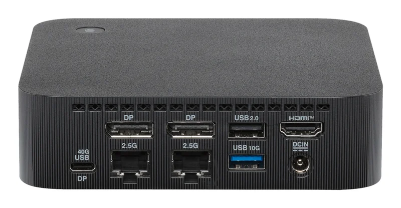 Mini PC ASUS ExpertCenter PN55 Ryzen AI 5 330 16GB 512GB SSD W11 Pro Preto Eco - Imagem 3