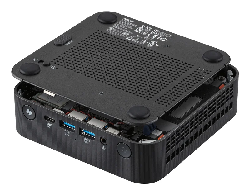 Mini PC ASUS ExpertCenter PN55 Ryzen AI 5 330 16GB 512GB SSD W11 Pro Preto Eco - Imagem 16