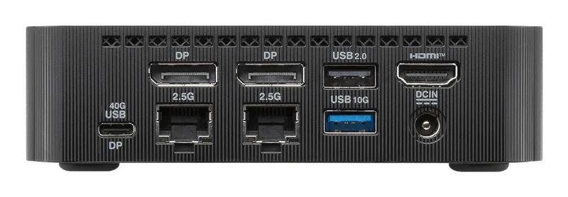 Mini PC ASUS ExpertCenter PN55 Ryzen AI 5 330 16GB 512GB SSD W11 Pro Preto Eco - Imagem 4