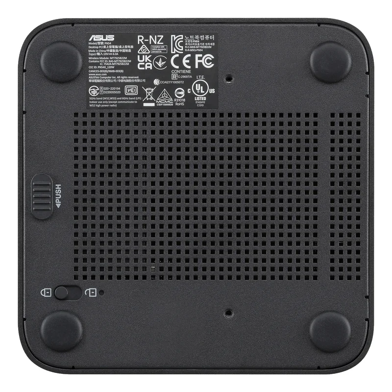 Mini PC ASUS ExpertCenter PN55 Ryzen AI 5 330 16GB 512GB SSD W11 Pro Preto Eco - Imagem 14