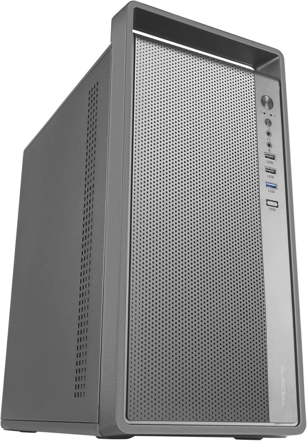 Caixa PC Tacens Fortis II Mini-Torre Micro-ATX Front Mesh Ventilador 120mm Preto - Imagem 1