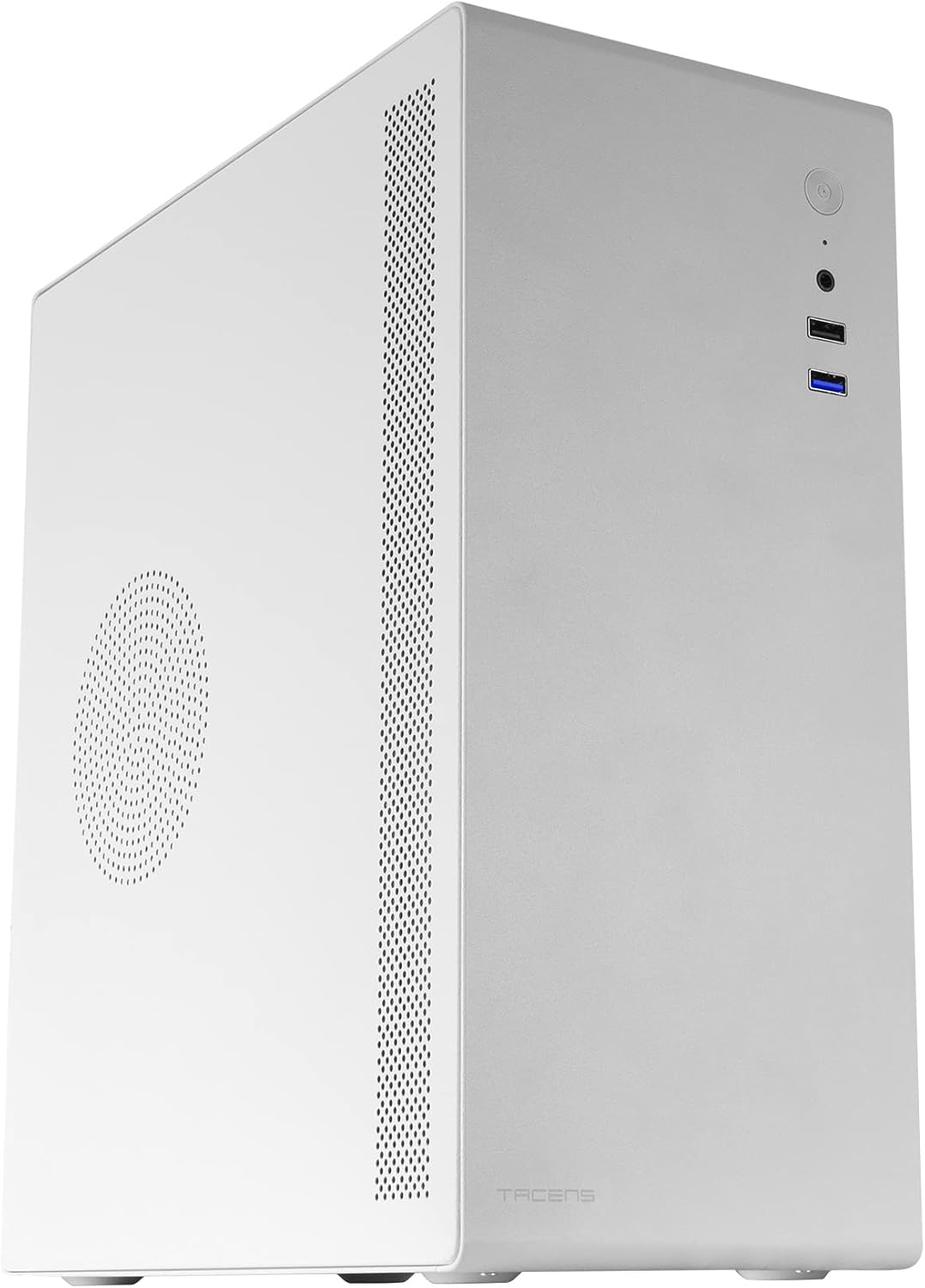 Caixa PC Micro-ATX Tacens Orumx Slim Mini-Torre Ventoinha 80mm USB Áudio Branco - Imagem 1