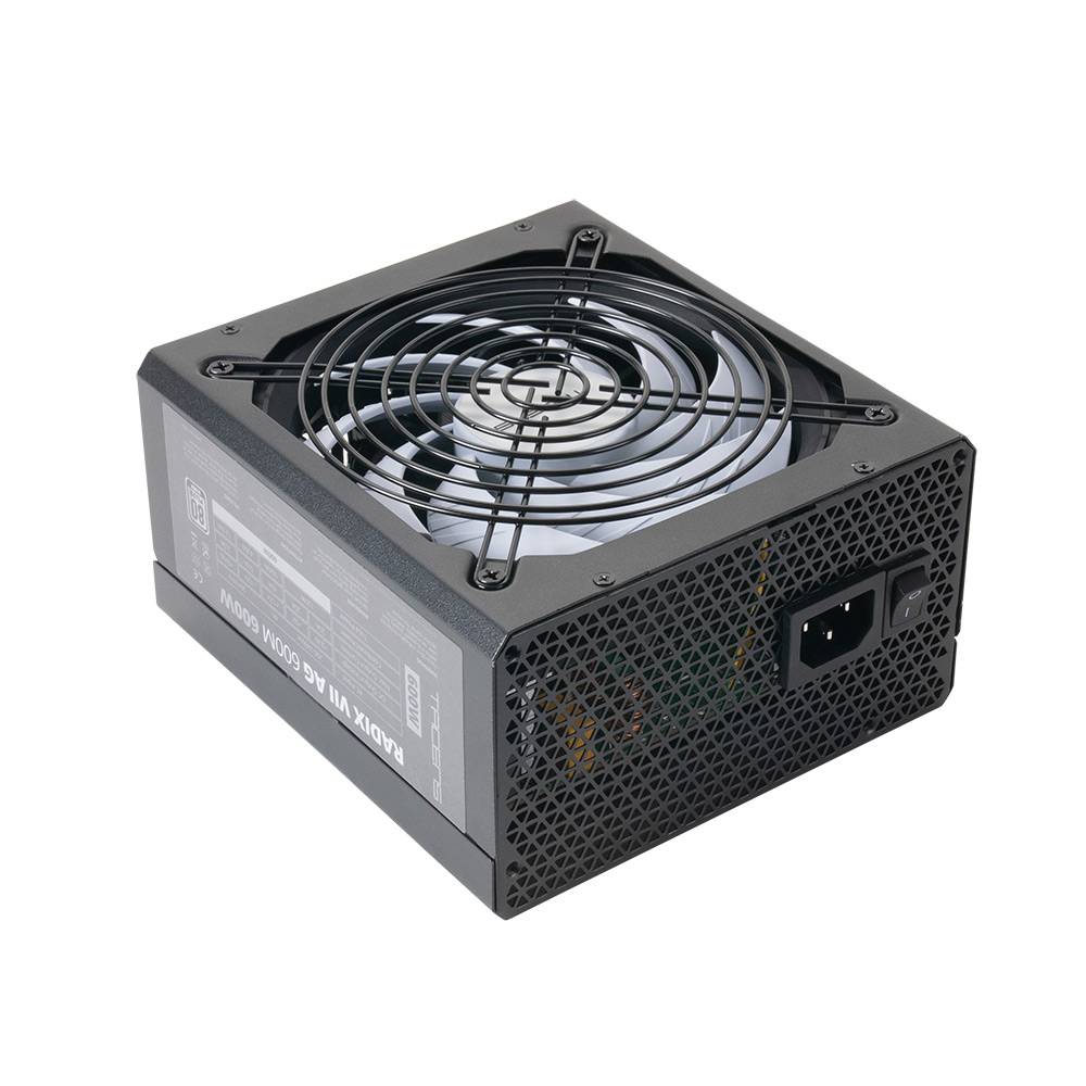 Fonte de Alimentação Tacens Radix VII AG 600M 600W Full Modular 80 PLUS Silver ATX Preto - Imagem 2