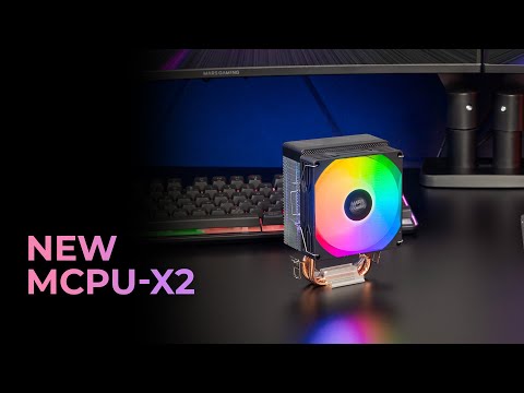 Cooler CPU Mars Gaming MCPU-X2 Low Profile 150W TDP 2x Heatpipes HCT FRGB Intel/AMD Preto - Imagem 8