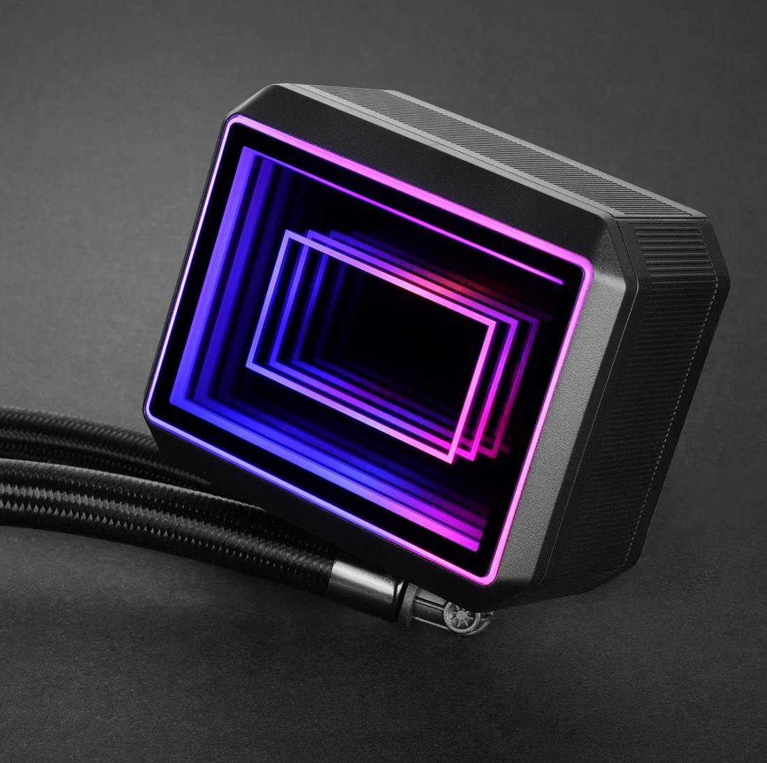 Watercooler CPU Mars Gaming ML-TWO120 ARGB Infinity 300W TDP Copper-Core Preto - Imagem 2