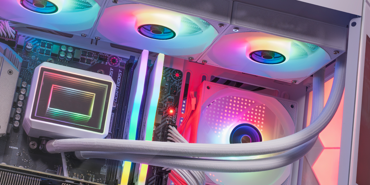 Watercooling MARS GAMING ML-TWO120 ARGB Infinity 300W TDP Copper-Core Branco - Imagem 3