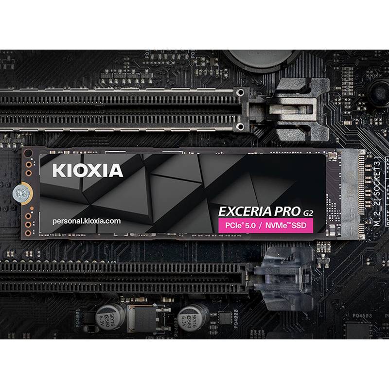 Disco SSD Externo Kioxia Exceria Pro 2TB M.2 NVMe PCIe 5.0 14.900MB/s Leitura e 13.400MB/s Escrita - Imagem 4