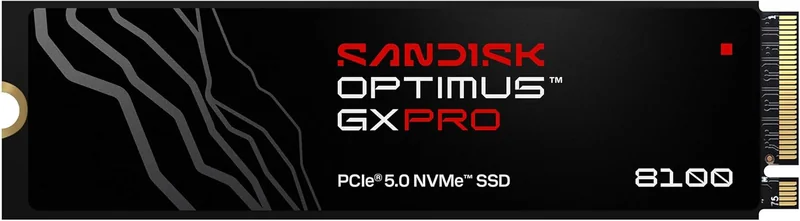 SSD SanDisk Optimus GX PRO 8100 8TB PCIe 5.0 NVMe - Imagem 1