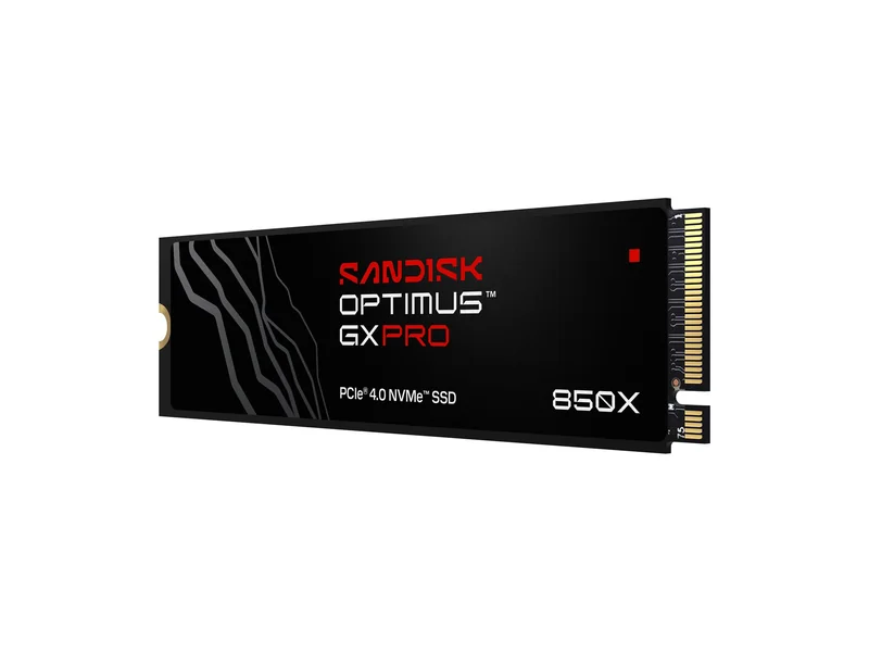 SSD Interno SanDisk Optimus GX PRO 850X 4TB M.2 2280 PCIe 4.0 x4 NVMe 7300MB/s Encriptado - Imagem 1