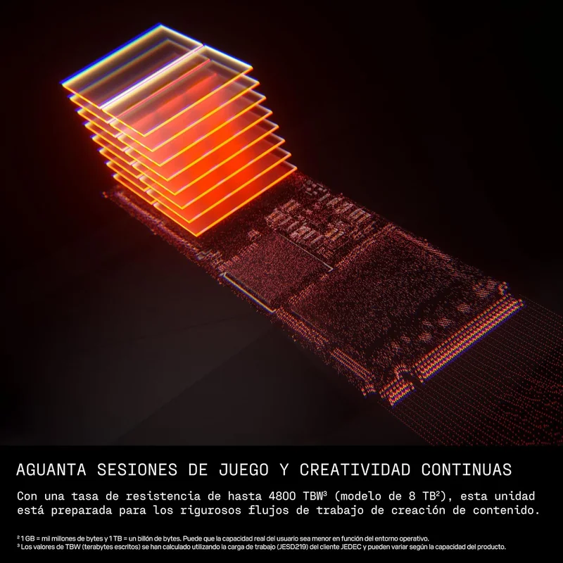 Disco SSD SanDisk Optimus GX PRO 850X 8TB M.2 2280 PCIe 4.0 NVMe 7200MBps - Imagem 5