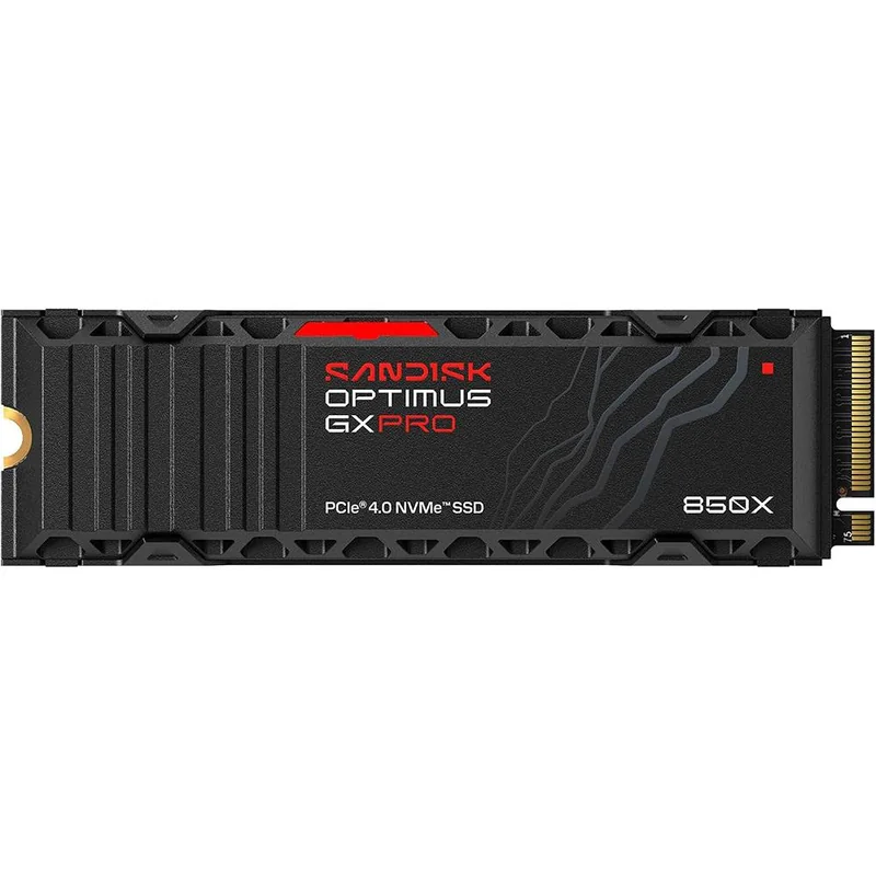 SSD Interno SanDisk Optimus GX PRO 850X 2TB M.2 2280 PCIe 4.0 NVMe com Dissipador - Imagem 1
