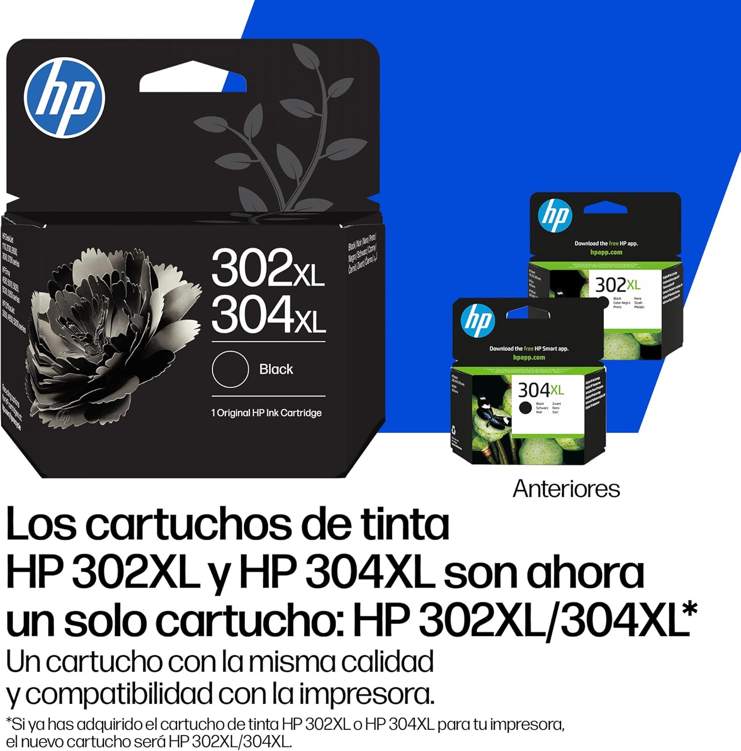 Tinteiro HP 302XL/304XL Original Preto Pigmentado Alta Capacidade 5.5ml Até 300 Páginas - Imagem 2