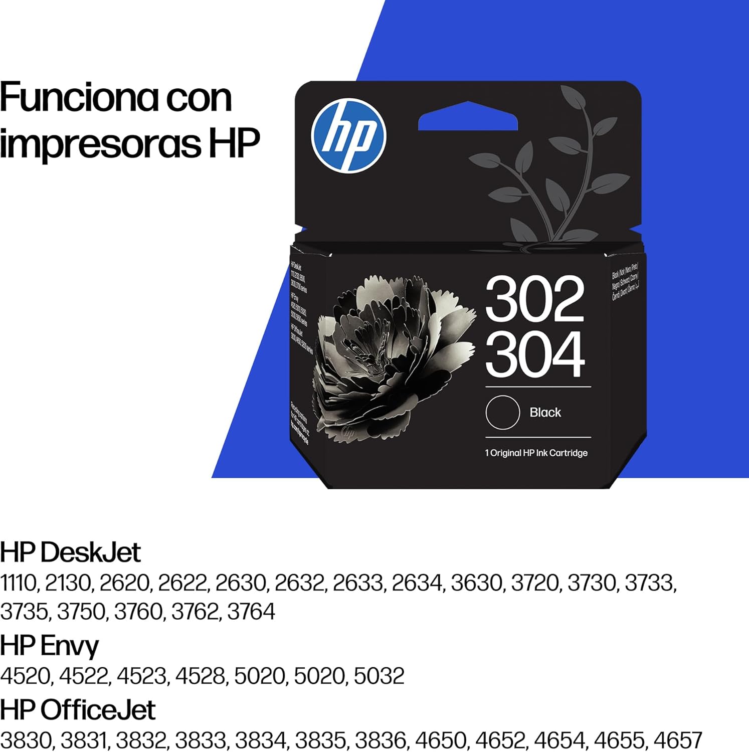 Tinteiro HP 302/304 Original Preto Pigmentado 2ml Rendimento até 120 Páginas - Imagem 3