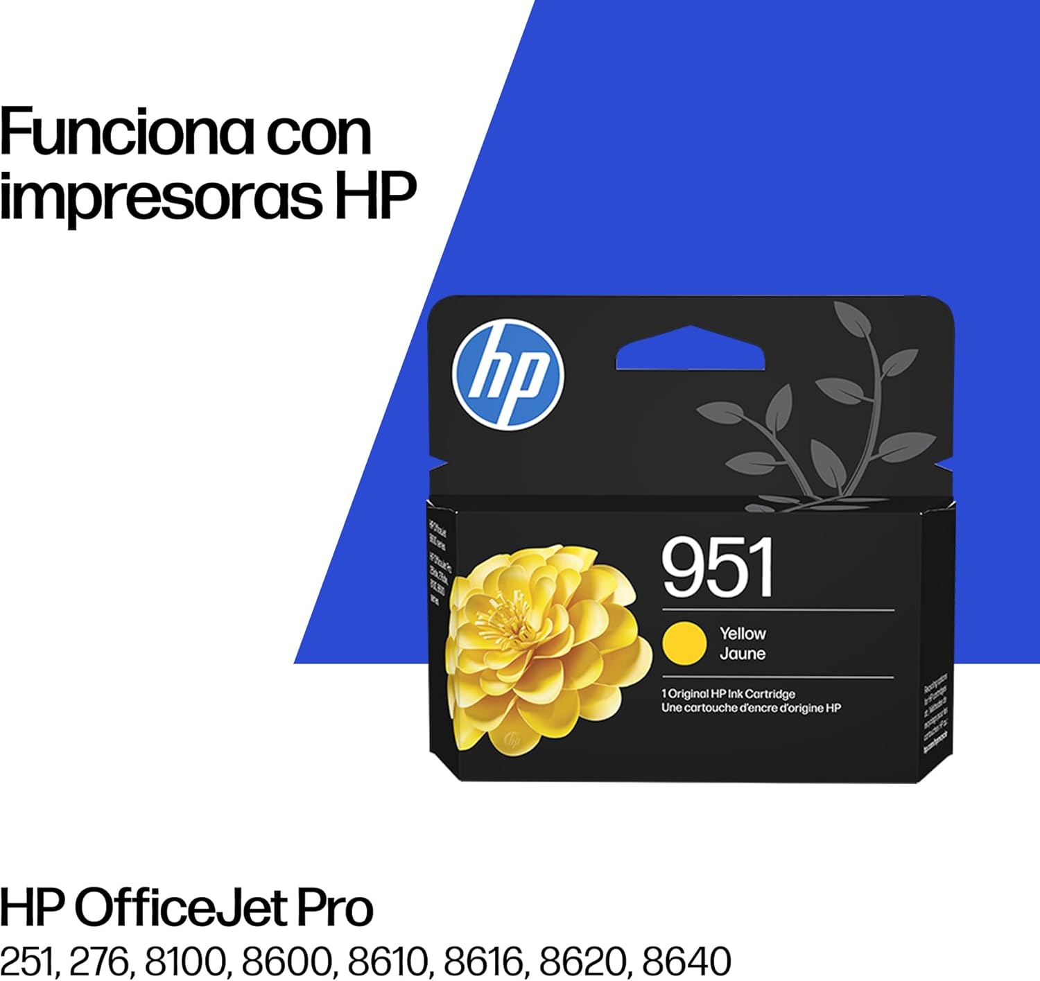 Tinteiro HP 951 Amarelo Original 9ml Officejet Pro (Até 535 Páginas) - Imagem 4