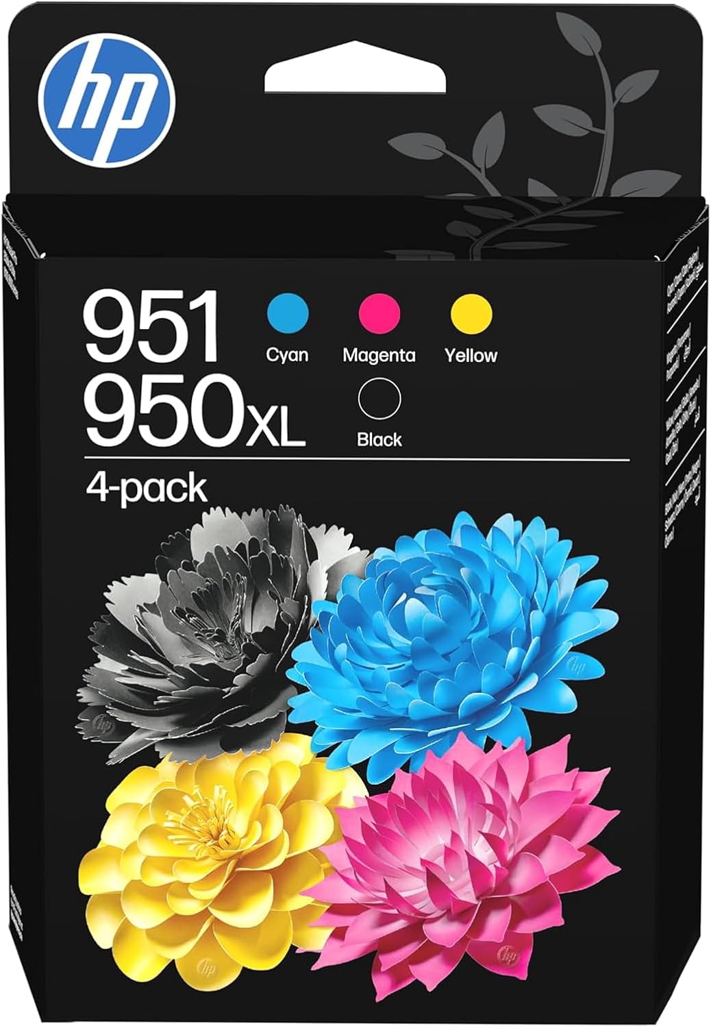 Tinteiros HP 950XL/951 Combo Pack de 4 Cores Preto Cyan Magenta Amarelo Original
