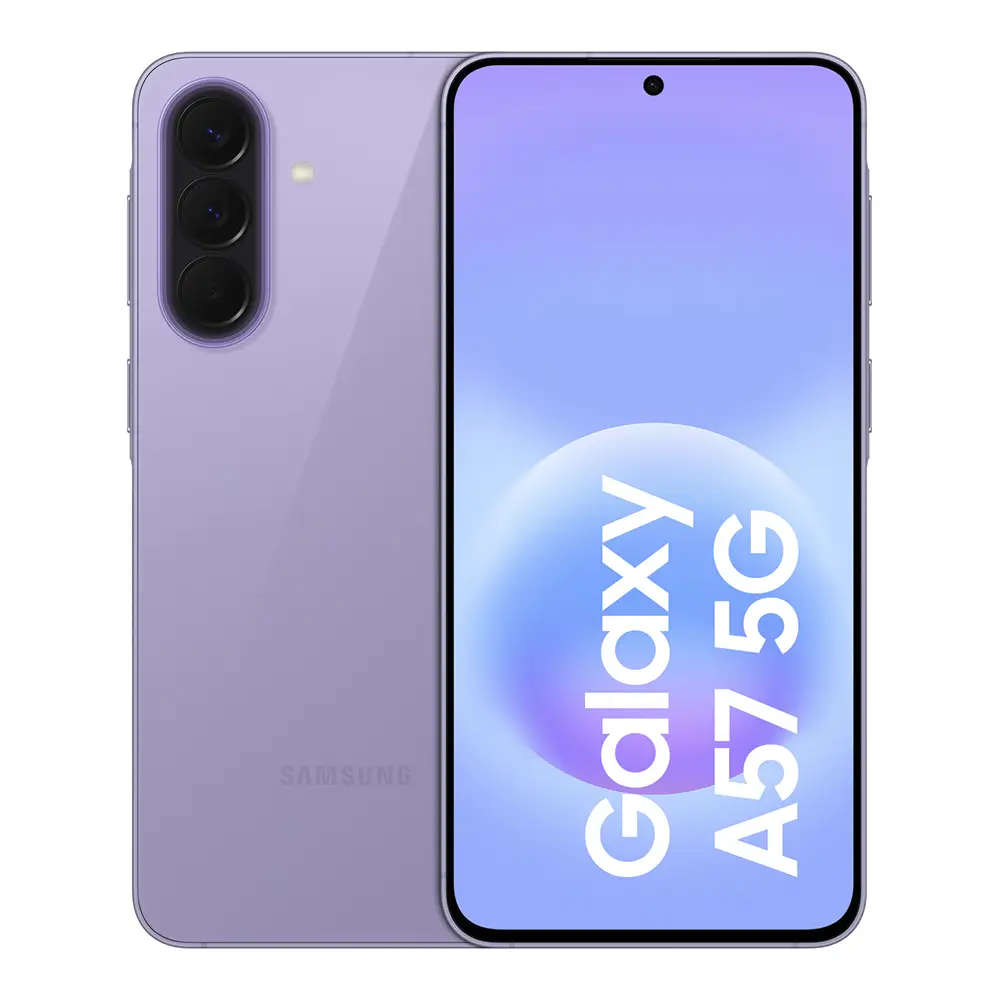 SAMSUNG Galaxy A57 5G 8GB 256GB 6.7inch FHD+ 5000mAh 45W IP68 OS6x SMR6Y Lilac