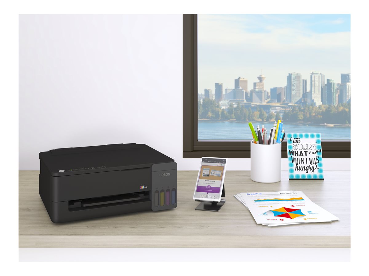 Impressora Jato de Tinta EPSON EcoTank ET-1910 a Cores 10ppm Tanques de Tinta - Imagem 7
