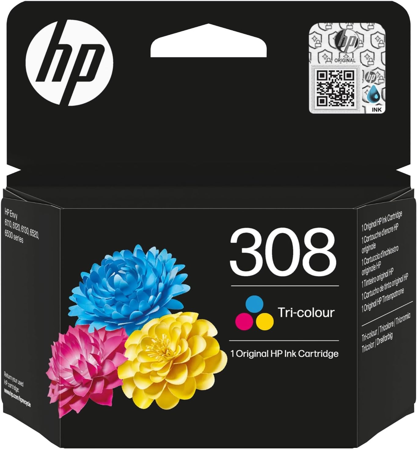 Tinteiro HP 308 Original Tri-cor