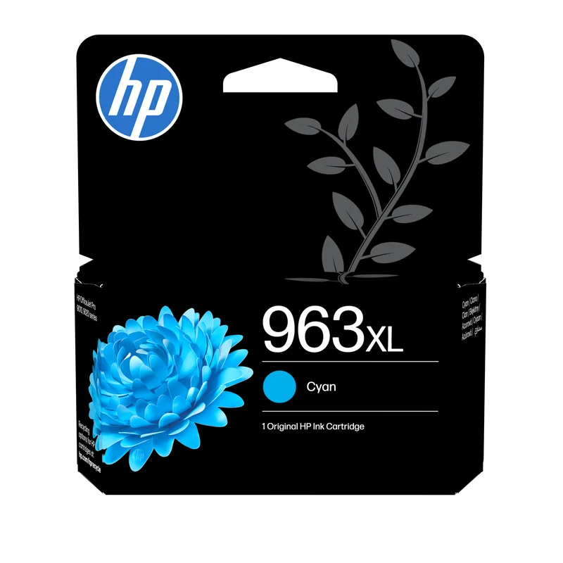 Tinteiro HP 963XL Original Ciano de Alta Capacidade (XL)