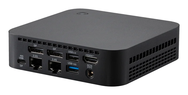 Computador Mini PC ASUS ExpertCenter PN54-S1 Ryzen 5 220 16GB 512GB SSD Radeon 740M Wi-Fi 7 Win 11 Pro Preto - Imagem 11