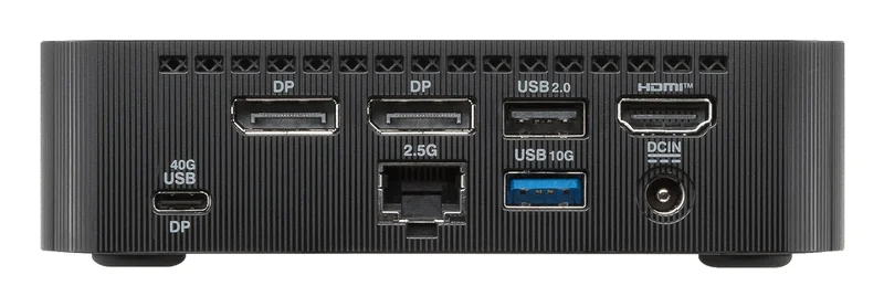 Computador Mini PC ASUS ExpertCenter PN54-S1 Ryzen 5 220 16GB 512GB SSD Radeon 740M Wi-Fi 7 Win 11 Pro Preto - Imagem 5