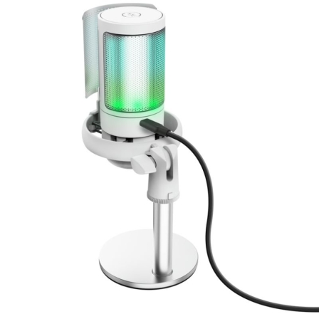 TRUST GXT238W AURON USB MICROPHONE WHT - Imagem 3