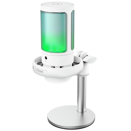 TRUST GXT238W AURON USB MICROPHONE WHT - Imagem 2