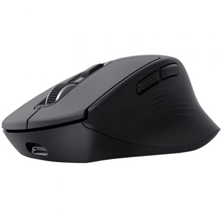 Rato Sem Fios Multi-Device Trust Niven Comfort Bluetooth e USB Preto
