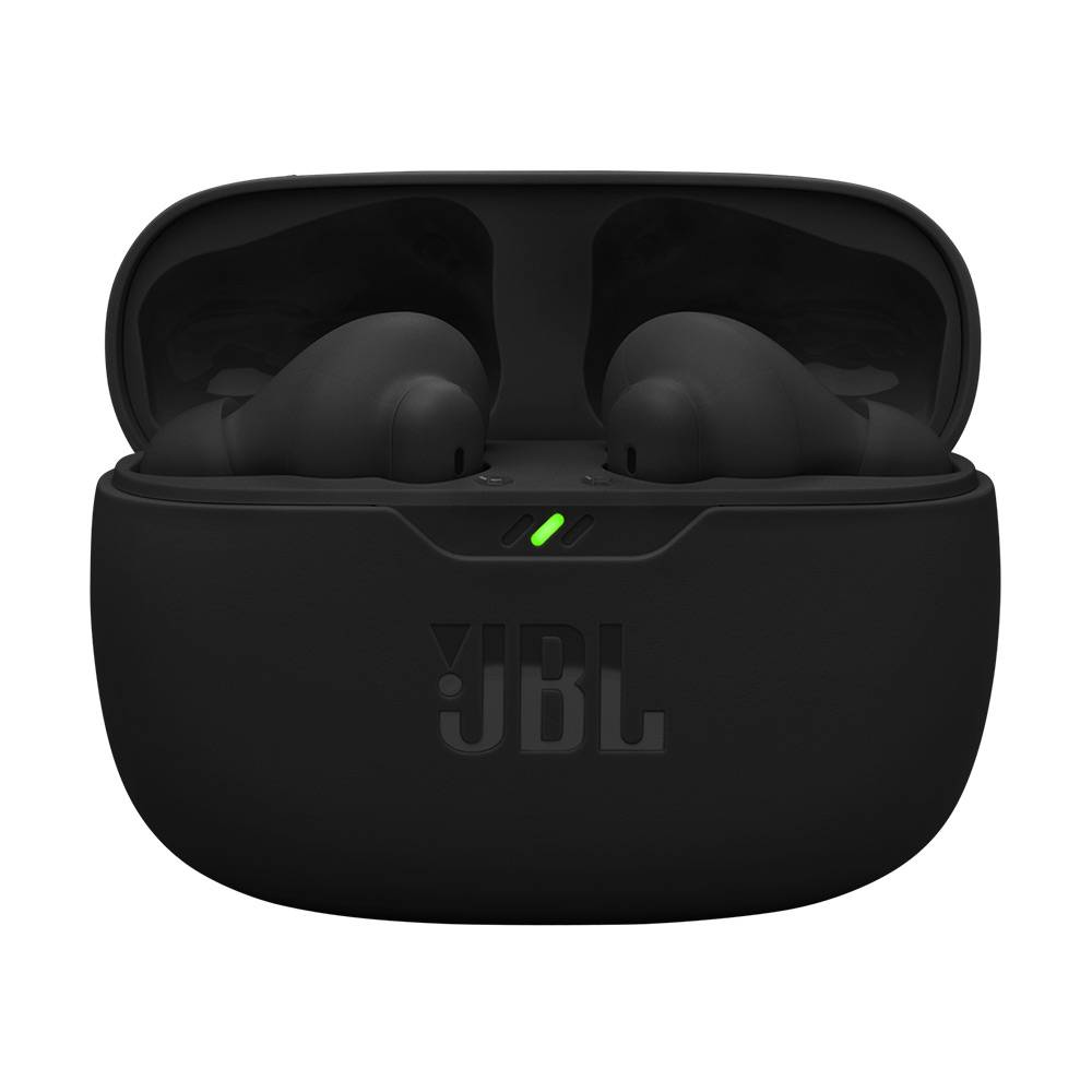 Auscultadores Bluetooth True Wireless JBL Wave Beam 2 com Cancelamento de Ruído Ativo e Microfone Preto - Imagem 2