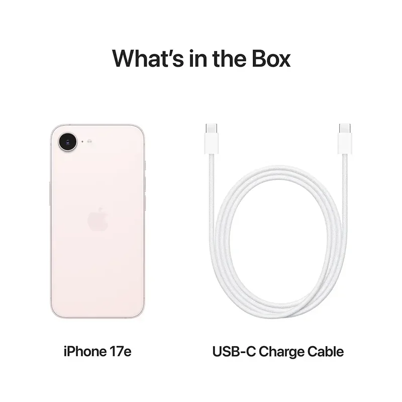 Smartphone Apple iPhone 17e 5G 512GB 6.1" OLED Câmara 48MP Rosa Suave - Imagem 7