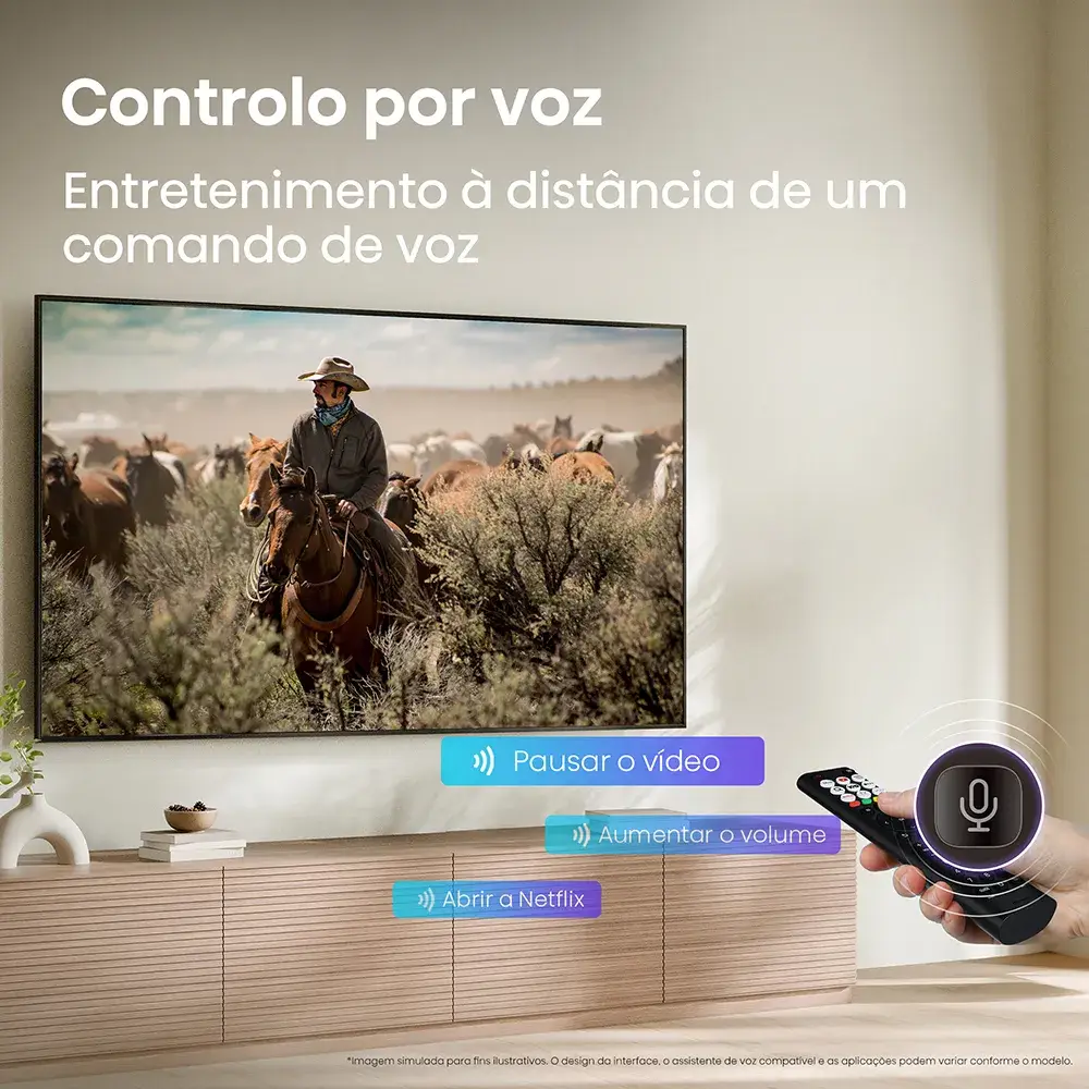 Smart TV HISENSE 43A6S 43" 4K UHD HDR Direct LED VIDAA 60Hz Preto - Imagem 8