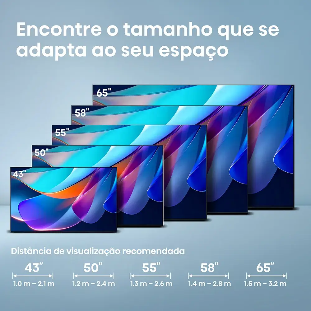 Smart TV Hisense 55A6S 55" 4K UHD HDR Direct LED Smart TV VIDAA 60Hz HDMI USB RJ45 Preto - Imagem 14