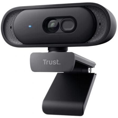 Webcam Trust Tomar 2K QHD Resolução 2560x1440 Preto