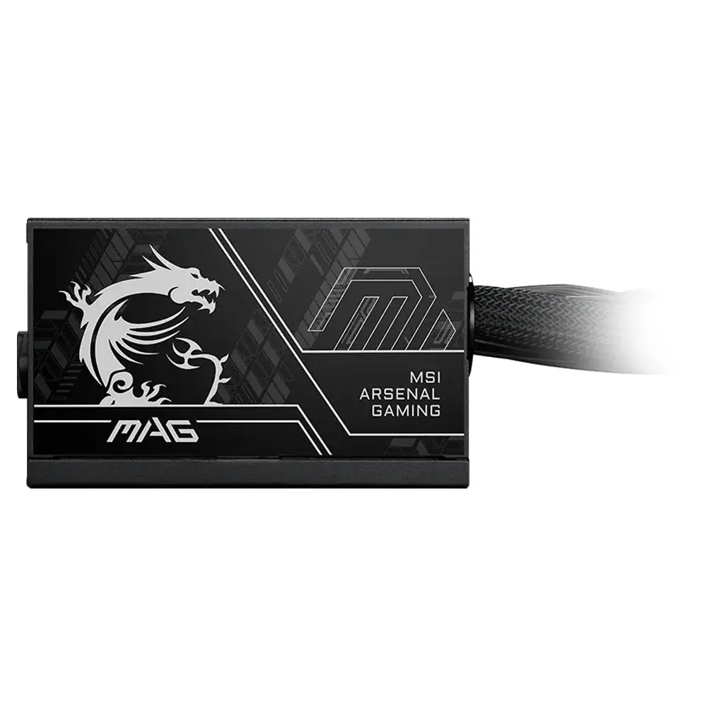 MSI MAG A650BN PCIE5 II 650W Power Supply - Imagem 2