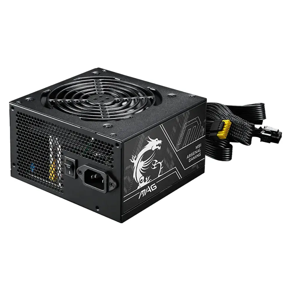MSI MAG A650BN PCIE5 II 650W Power Supply - Imagem 3