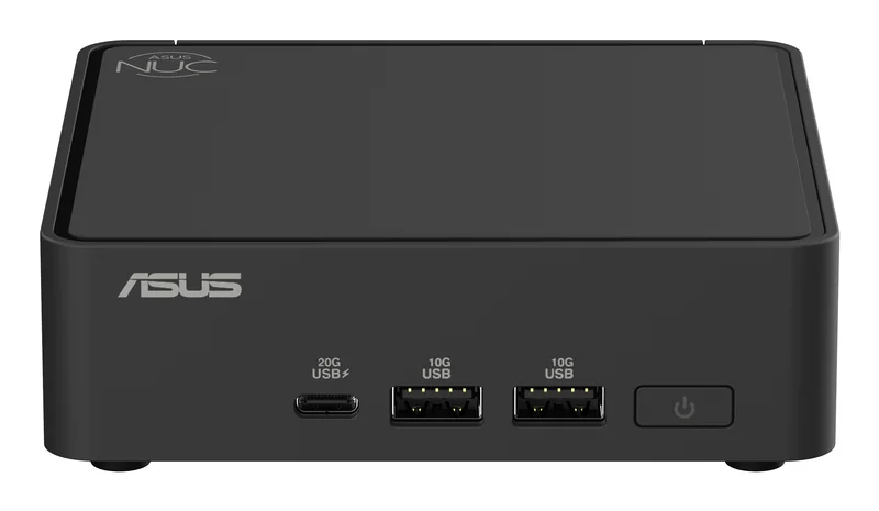 Mini PC ASUS NUC 15 Pro Slim Intel Core Ultra 7 255H 32GB 1TB SSD Arc Graphics Win 11 Pro Preto - Imagem 1