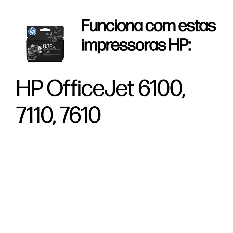 Tinteiro HP 932XL Original de Elevado Rendimento Preto - Imagem 2