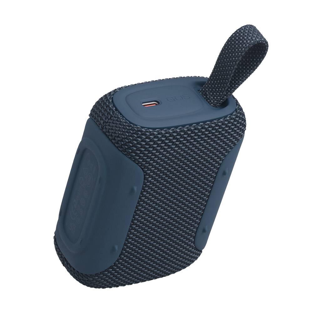 Coluna de Som Portátil JBL Go 5 Bluetooth IP67 USB-C Azul - Imagem 4