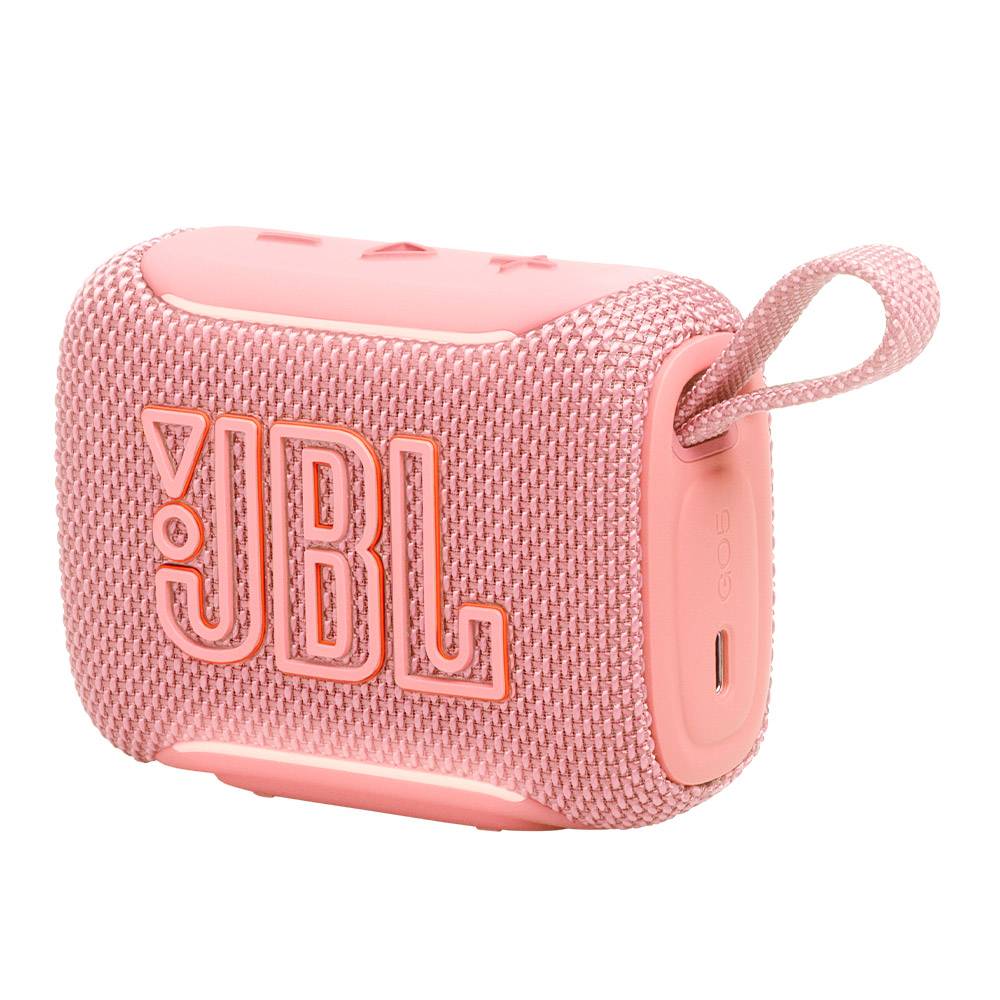 Coluna de Som Portátil JBL Go 5 Bluetooth Resistência IP67 USB-C Rosa