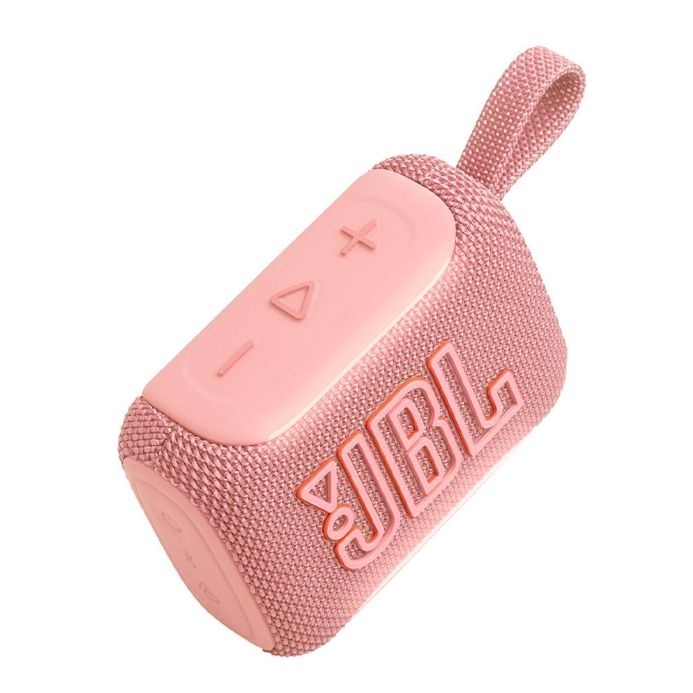 Coluna de Som Portátil JBL Go 5 Bluetooth Resistência IP67 USB-C Rosa - Imagem 2